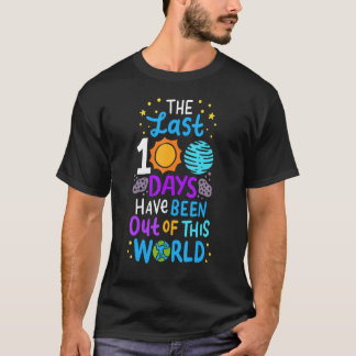 T-shirt Les Derniers 100 Jours Sont Sortis De Ce Monde