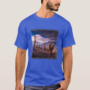 T-shirt Les déserts Cactus Paysage Argentine