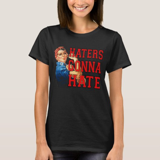 T-shirt Les détracteurs vont détester (Devant)