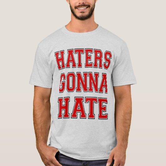 T-shirt Les détracteurs vont détester (Devant)
