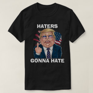 T-shirt Les détracteurs vont détester le président Donald