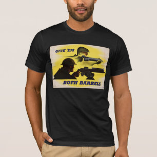T-shirt Les deux barils, Militaire & Industrie, Effort de