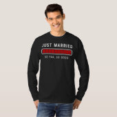 T-shirt Les deux Juste Married Newly (Devant entier)