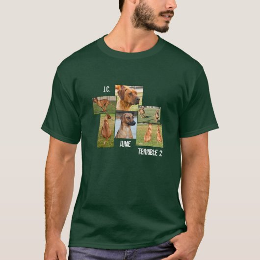 T-shirt Les deux terribles (Devant)