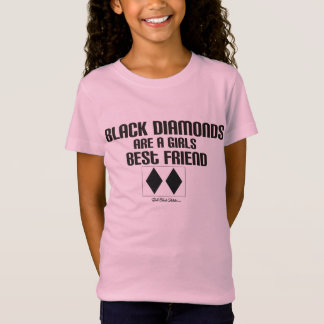 T-Shirt Les diamants noirs sont un meilleur ami de gilrs