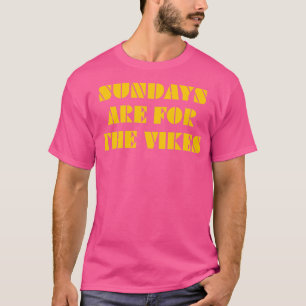 T-shirt Les dimanches sont pour les Vikes 4