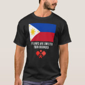 T-shirt Les DINKS plus sucrés que le BIBINGKA Philippines (Devant)
