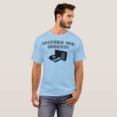 T-shirt Les disques sont super ! (Devant entier)