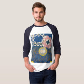 T-shirt Les dix plus grands, Groupe IV, No.1 par Hilma af  (Devant entier)
