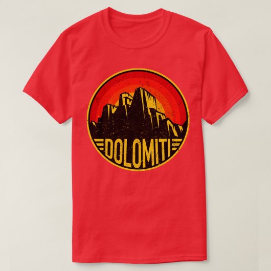 T-shirt Les Dolomites (Design devant)