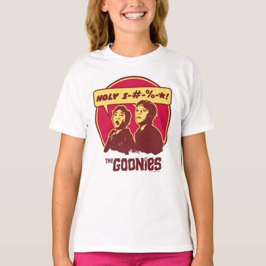 T-shirt Les données Goonies Expletive (Devant)