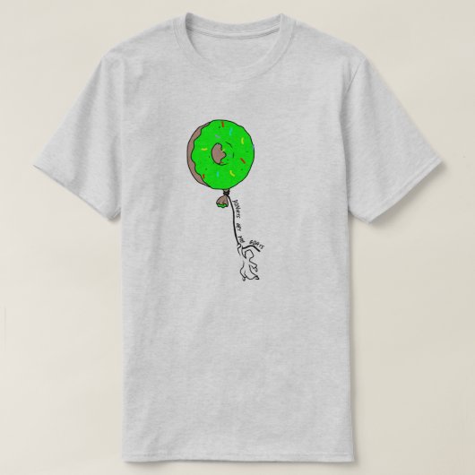 T-SHIRT LES DONUTS OBTIENNENT MES CHÈVRES (Design devant)