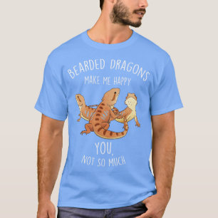 T-shirt Les Dragons À Poils Me Rendent Heureux