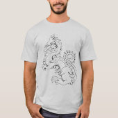 T-shirt Les Dragons Asiatiques Tatsu Sont Des Créatures My (Devant)
