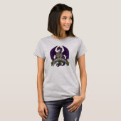 T-shirt Les dragons de Stonefire Crest (pourpre), le (Devant entier)