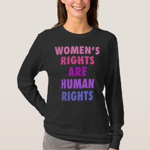 T-shirt Les droits de la femme sont des droits humains 5