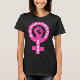 T-shirt Les droits des femmes sont des droits humains Pro