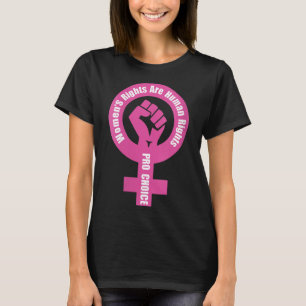 T-shirt Les droits des femmes sont des droits humains Pro