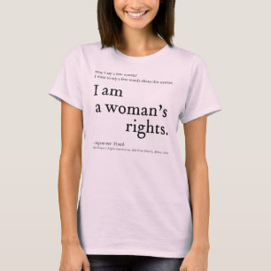 T-shirt Les droits des femmes Suffrage Sojourner Vérité