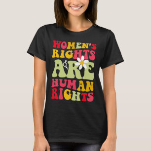 T-shirt Les droits sont des droits de l'homme féministe 19