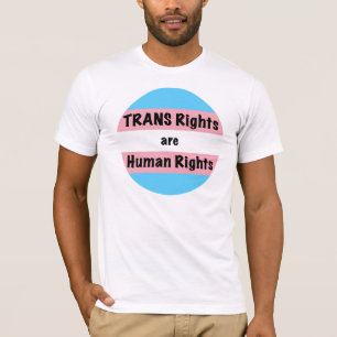 T-shirt Les droits TRANS sont des droits humains