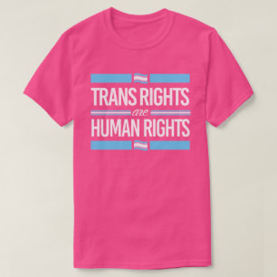 T-shirt Les droits trans sont des droits humains