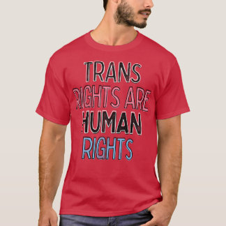 T-shirt Les droits trans sont des droits humains