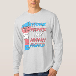 T-shirt Les droits trans sont des droits humains