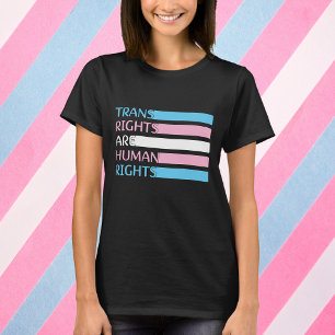 T-shirt Les droits trans sont Gay pride des droits humains