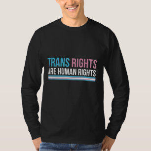 T-shirt Les droits transgenres sont une manifestation pour