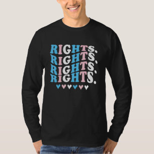 T-shirt Les droits transgenres sont une manifestation pour
