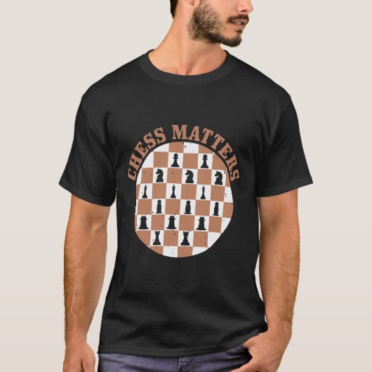 T-shirt Les échecs (Devant)