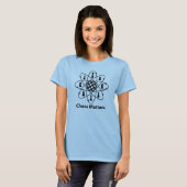 T-shirt Les échecs, les échecs, les échecs, les femmes (Devant entier)