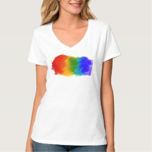 T-shirt Les éclaboussures d'énergie et de couleur de la fi