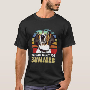 T-shirt Les Écoles Pour L'Été Trekking Walker Coonhound Do
