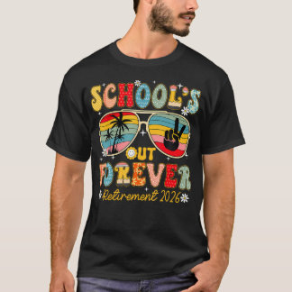 T-shirt Les écoles sont fermées pour toujours Retraite 202