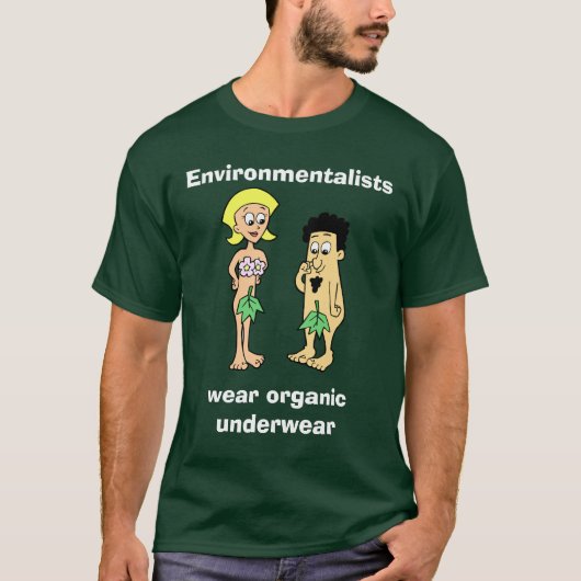 T-shirt Les écologistes portent les solides totaux (Devant)