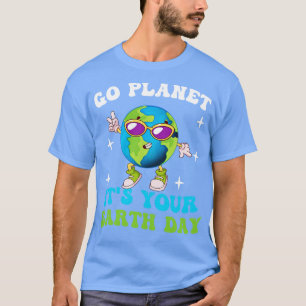 T-shirt Les écologistes vont sur la planète, c'est votre j