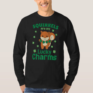 T-shirt Les écureuils Sont Mes Charmants Chance St Paddy S