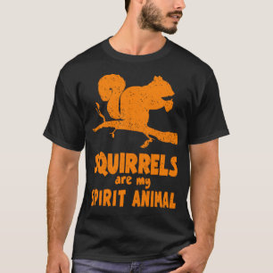 T-shirt Les écureuils sont mon esprit Animal mignon Gopher