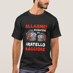 T-shirt Les Enfants Alarme Deviennent Plus Vieux Camion Fr