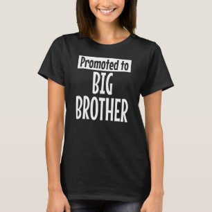 T-shirt Les Enfants Amusants Promu À Big Brother Nouveau B