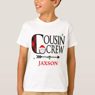 T-shirt Les enfants Cousin Christmas Shirin Cousin Crew P