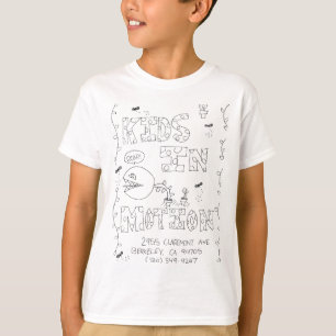 T-shirt Les enfants de Sasha dans la chemise de mouvement
