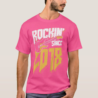 T-shirt Les enfants déchirent depuis 2018 Vintage Rock Mus
