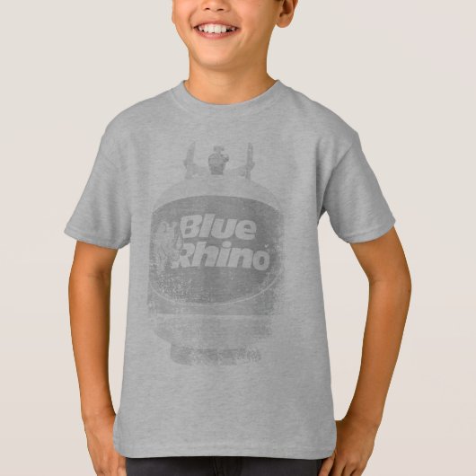 T-shirt Les enfants du Rhino Bleu (Devant)