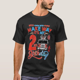 T-shirt Les enfants font le chemin C'est mon 2e anniversai