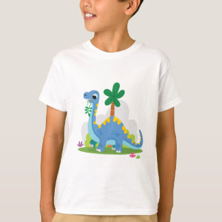 T-SHIRT LES ENFANTS IL YEUX DINO