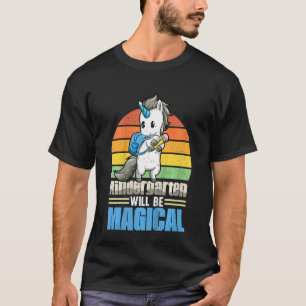 T-shirt Les Enfants Jardin D'Enfants Seront Magique Unicor