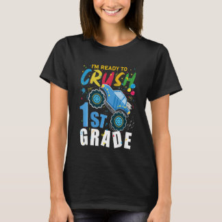 T-shirt Les enfants je suis prêt à écraser 1ère année cami